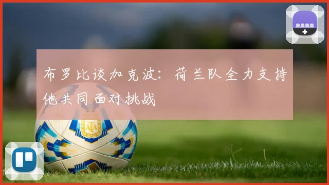 布罗比谈加克波：荷兰队全力支持他共同面对挑战